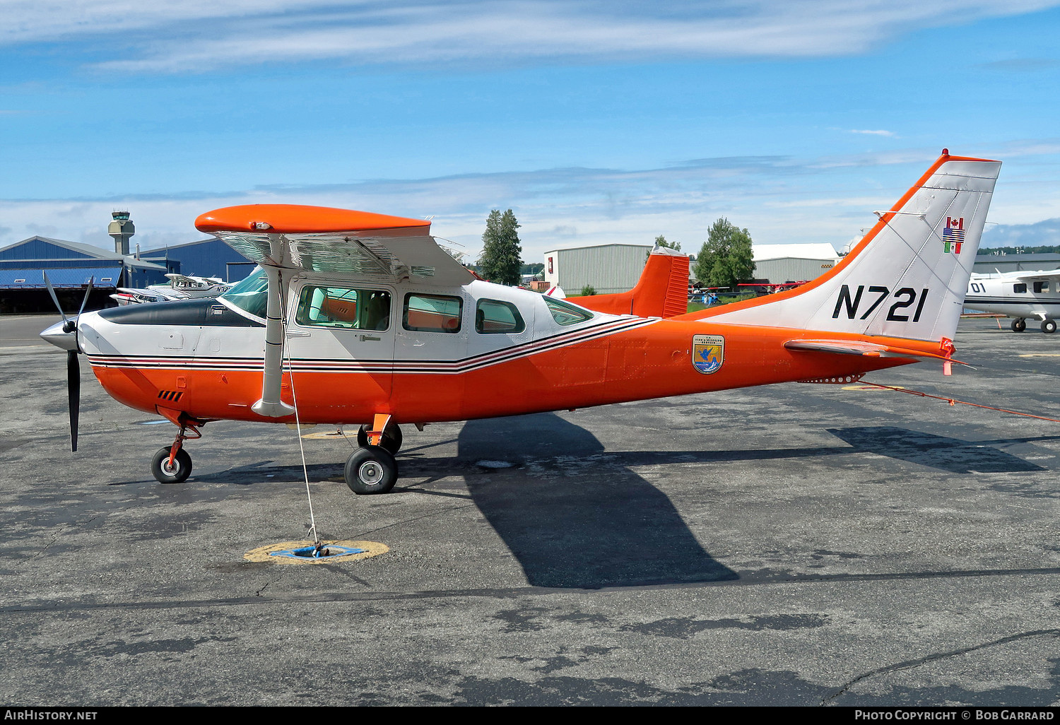 Aircraft Photo of N721 | Cessna TU206G Turbo Stationair 6 | United States Department of the Interior | AirHistory.net #595607