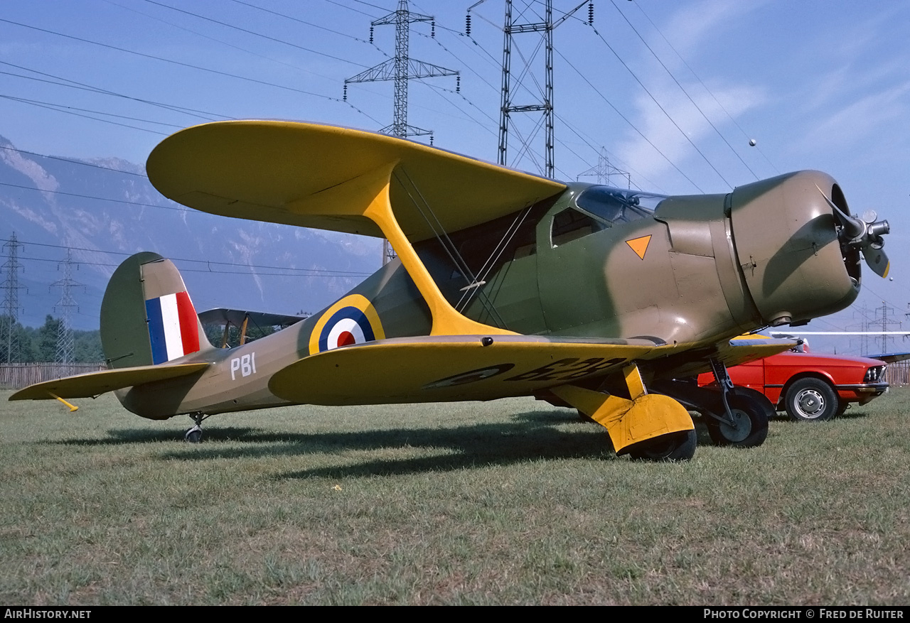 Aircraft Photo of N18V / DR628 | Beech D17S | UK - Air Force | AirHistory.net #595632