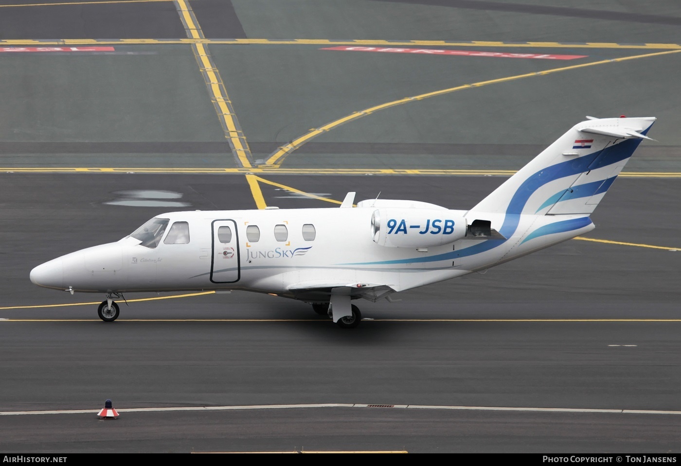 Aircraft Photo of 9A-JSB | Cessna 525 CitationJet | Jung Sky | AirHistory.net #595633