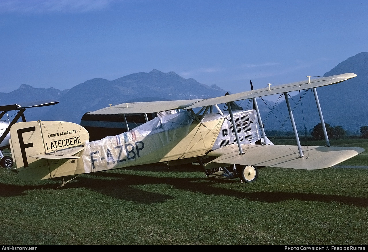 Aircraft Photo of F-AZBP | Bréguet 14P | Lignes Aériennes Latécoère | AirHistory.net #595639