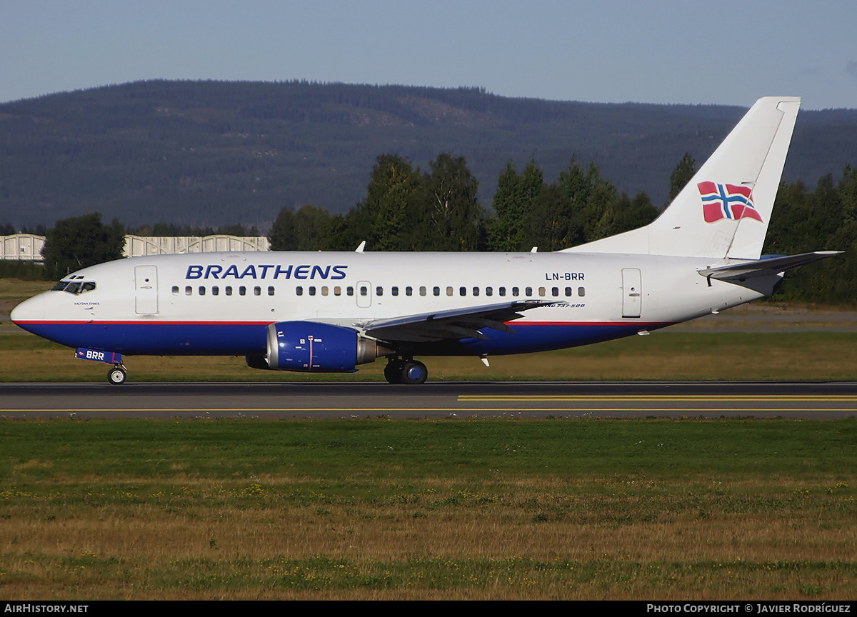 Aircraft Photo of LN-BRR | Boeing 737-505 | Braathens | AirHistory.net #595643