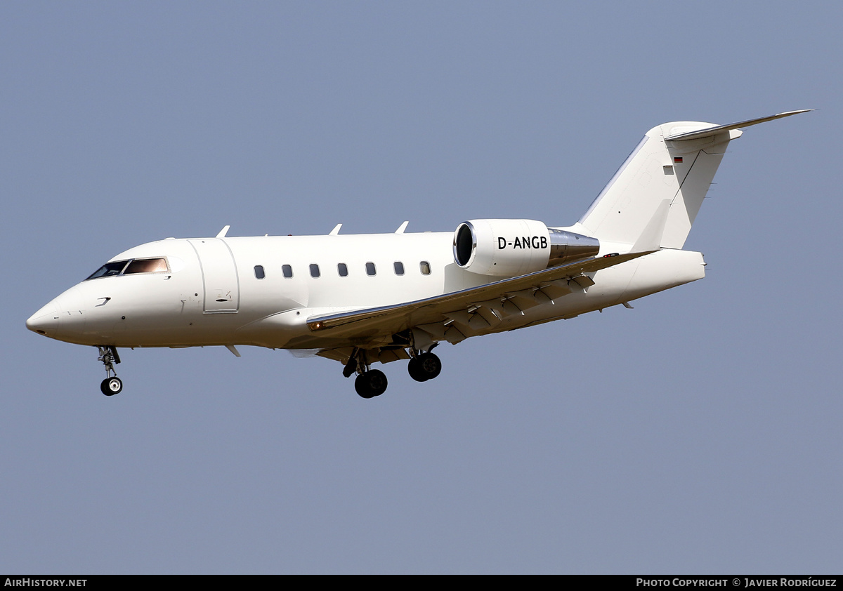 Aircraft Photo of D-ANGB | Canadair Challenger 604 (CL-600-2B16) | AirHistory.net #595646