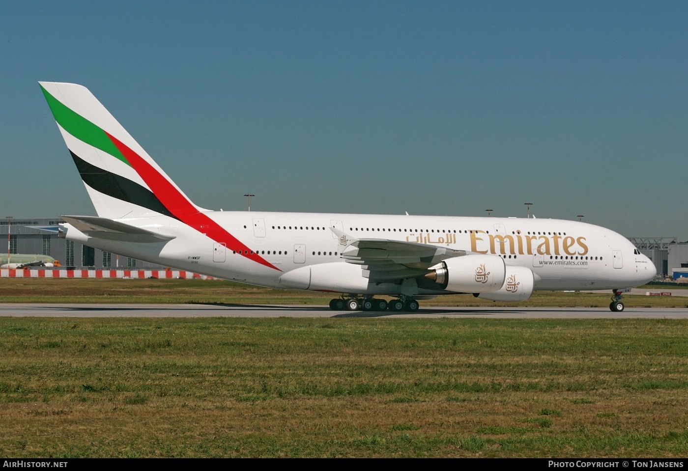 Aircraft Photo of F-WWSF | Airbus A380-861 | Emirates | AirHistory.net #595653