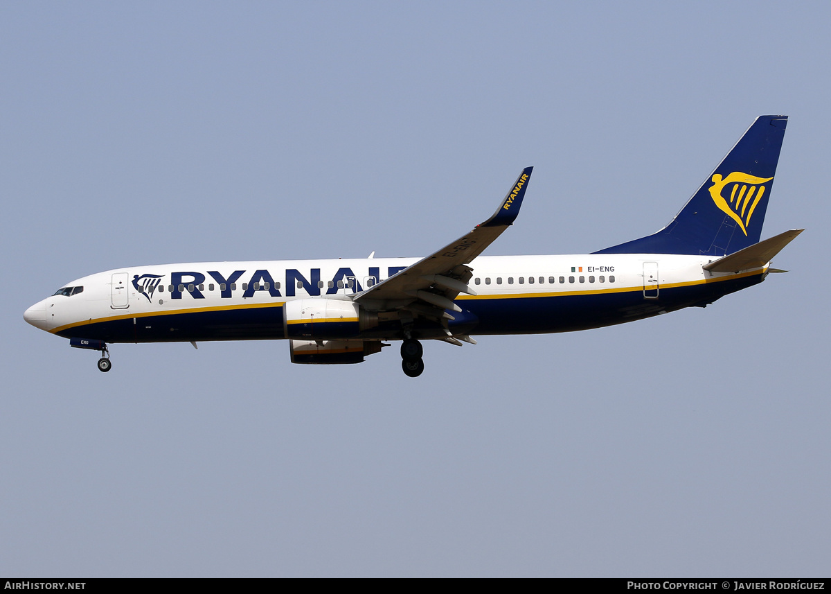 Aircraft Photo of EI-ENG | Boeing 737-8AS | Ryanair | AirHistory.net #595665