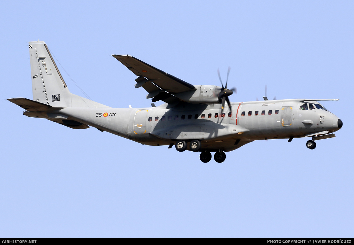 Aircraft Photo of T21-03 | CASA C295M | Spain - Air Force | AirHistory.net #595668