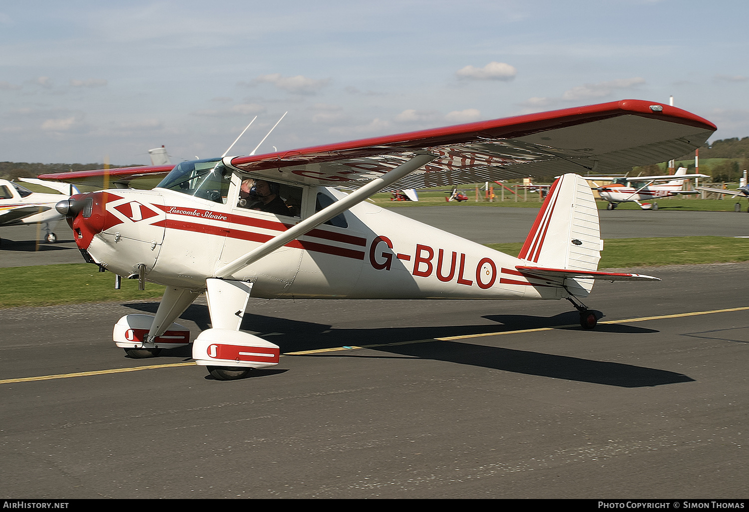 Aircraft Photo of G-BULO | Luscombe 8F Silvaire | AirHistory.net #595680