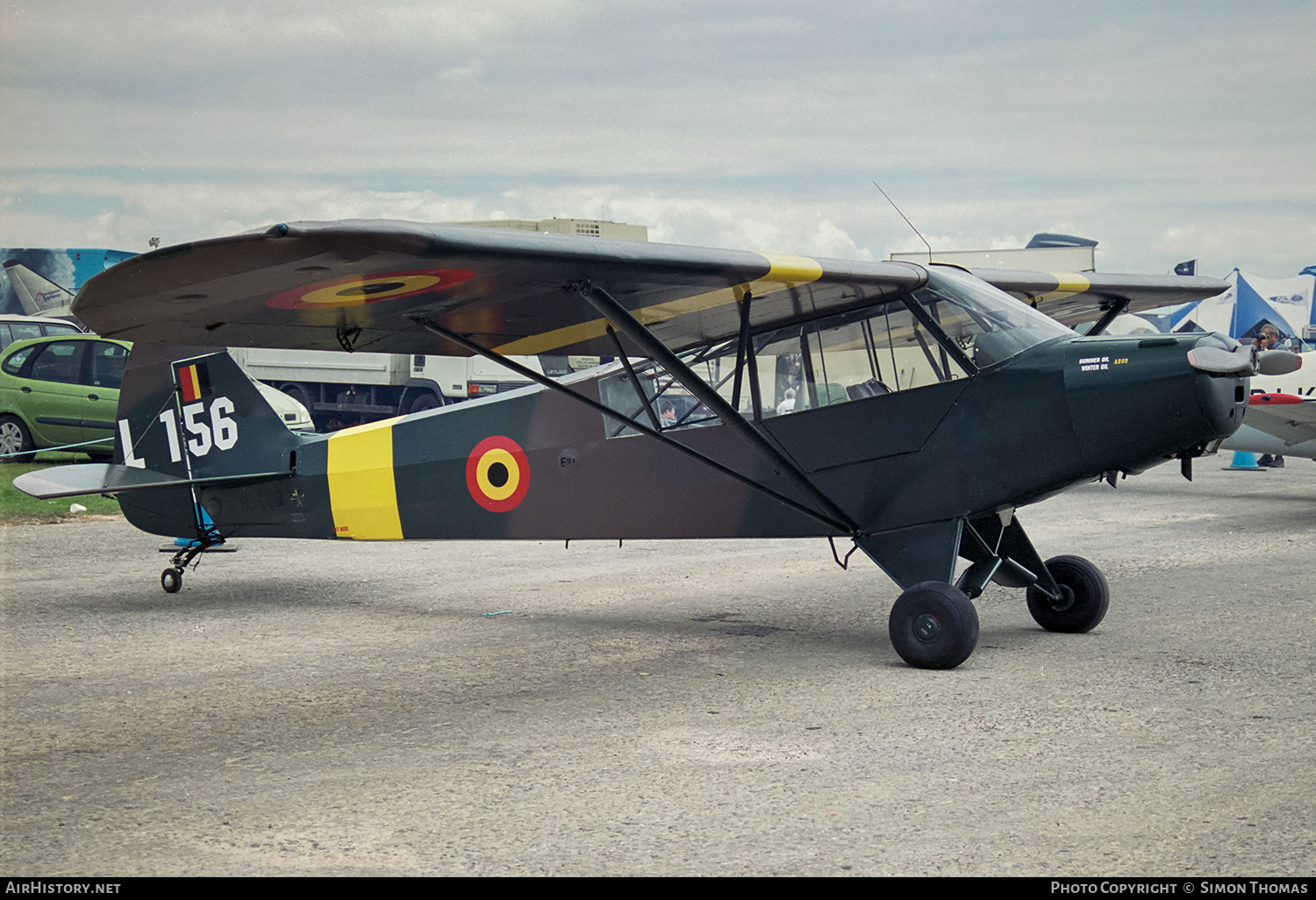 Aircraft Photo of OO-LGB / L156 | Piper L-18C Super Cub | Belgium - Army | AirHistory.net #595681