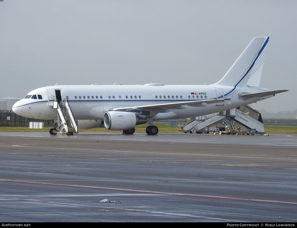 Aircraft Photo of D-APGS | Airbus ACJ319 (A319-115/CJ) | AirHistory.net #595682