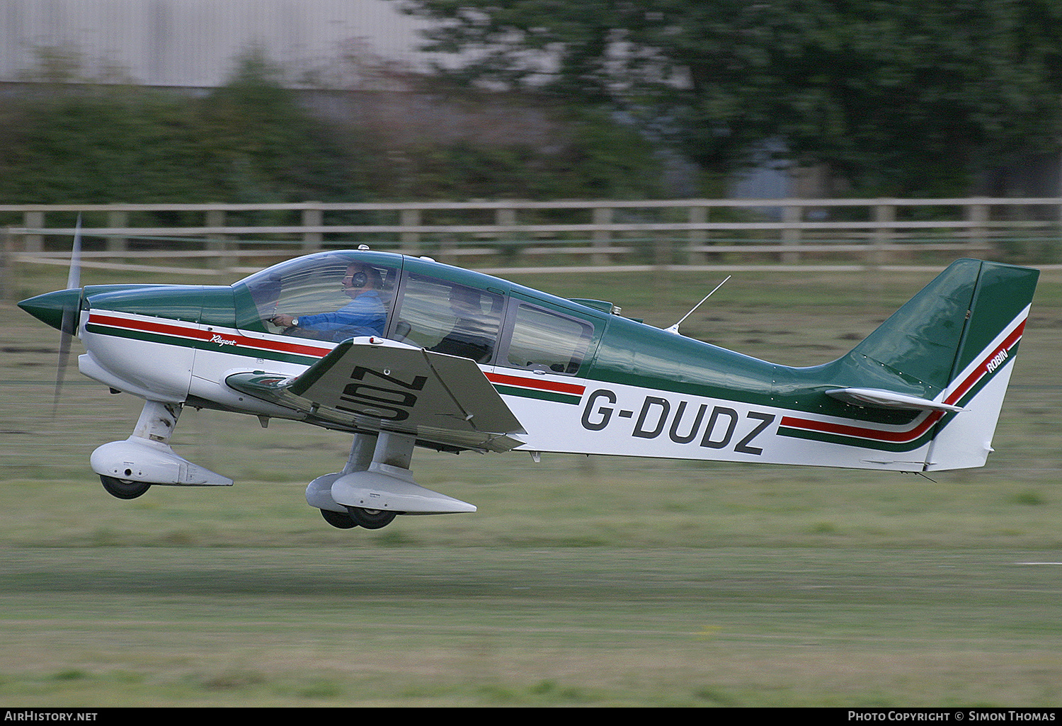 Aircraft Photo of G-DUDZ | Robin DR-400-180 Regent | AirHistory.net #595683