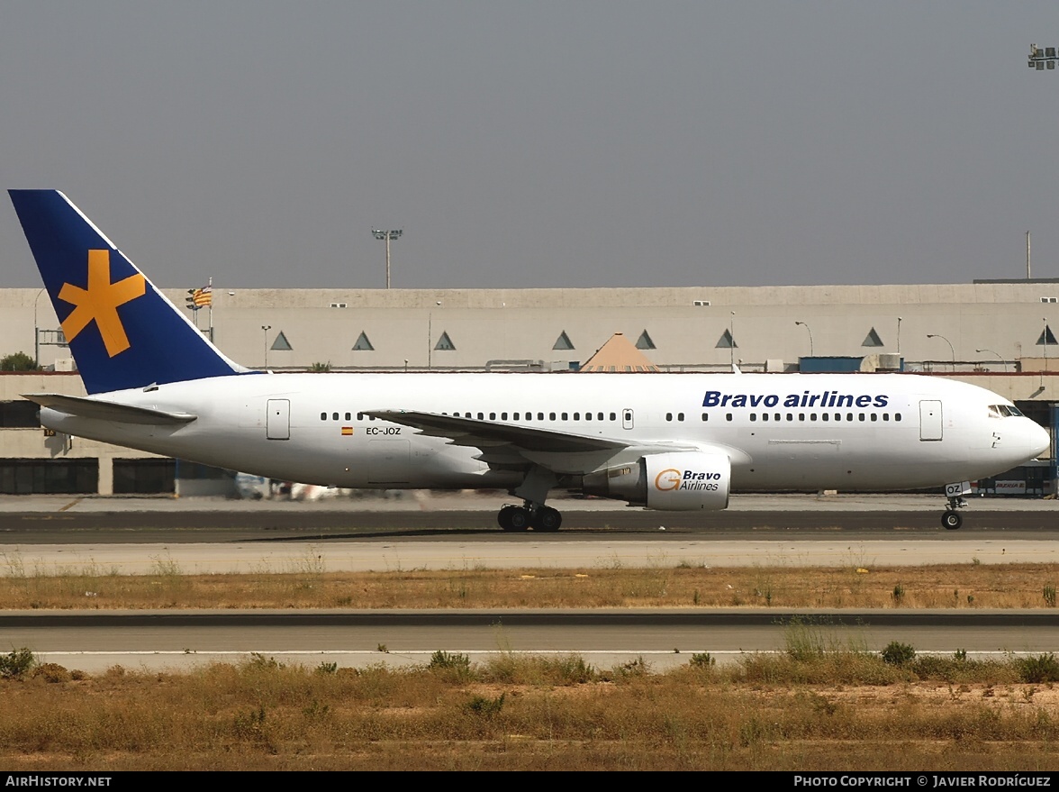 Aircraft Photo of EC-JOZ | Boeing 767-219/ER | Bravo Airlines | AirHistory.net #595691