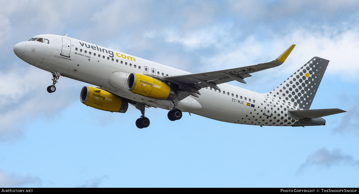 Aircraft Photo of EC-MJC | Airbus A320-232 | Vueling Airlines | AirHistory.net #595693
