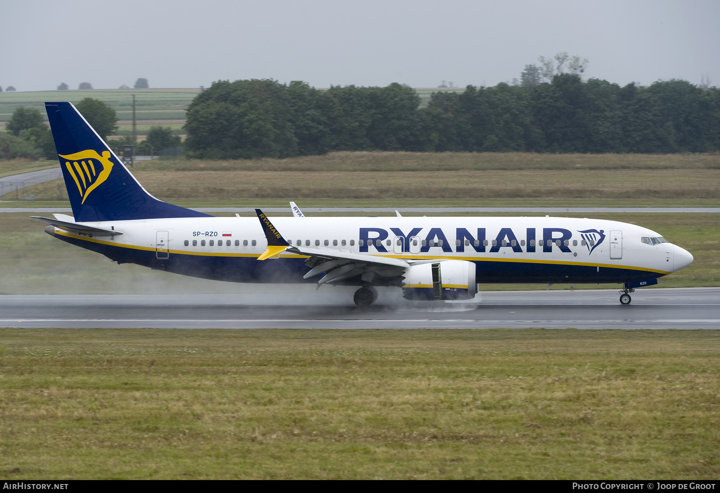 Aircraft Photo of SP-RZO | Boeing 737-8200 Max 200 | Ryanair | AirHistory.net #595695