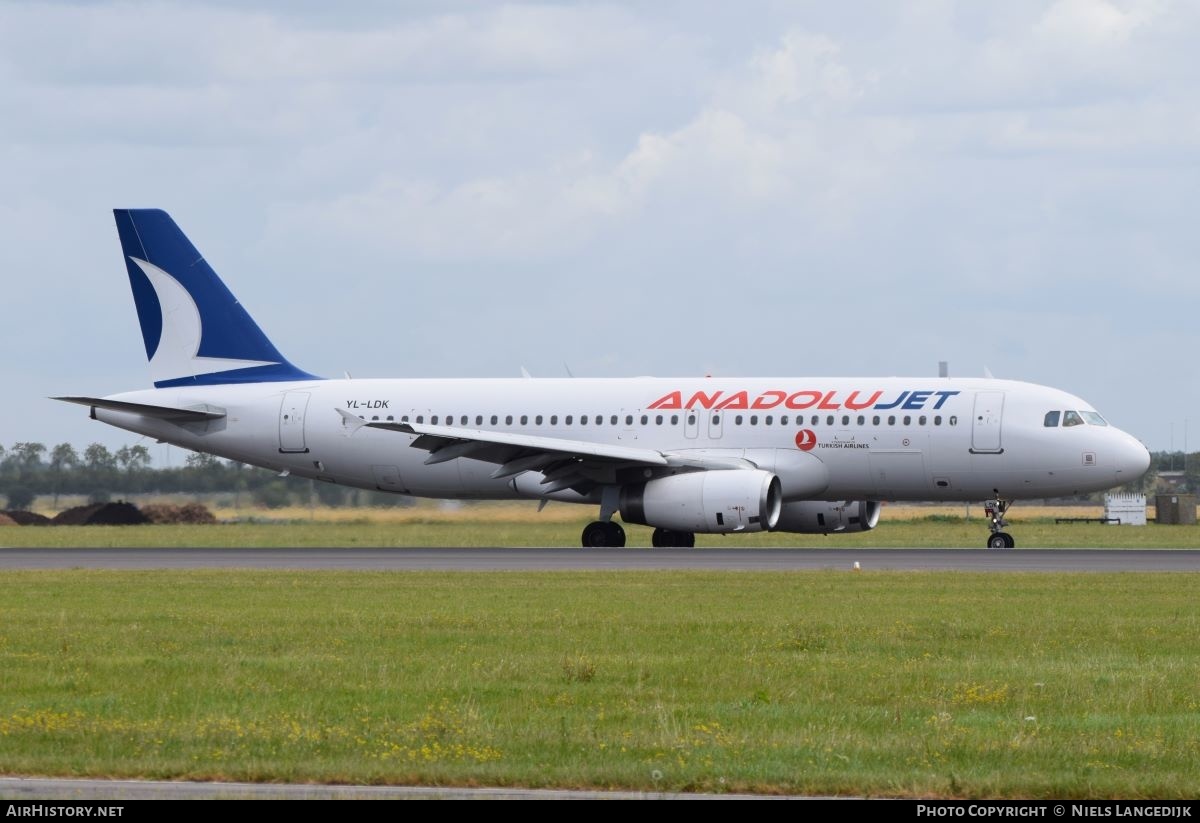 Aircraft Photo of YL-LDK | Airbus A320-232 | AnadoluJet | AirHistory.net #595701