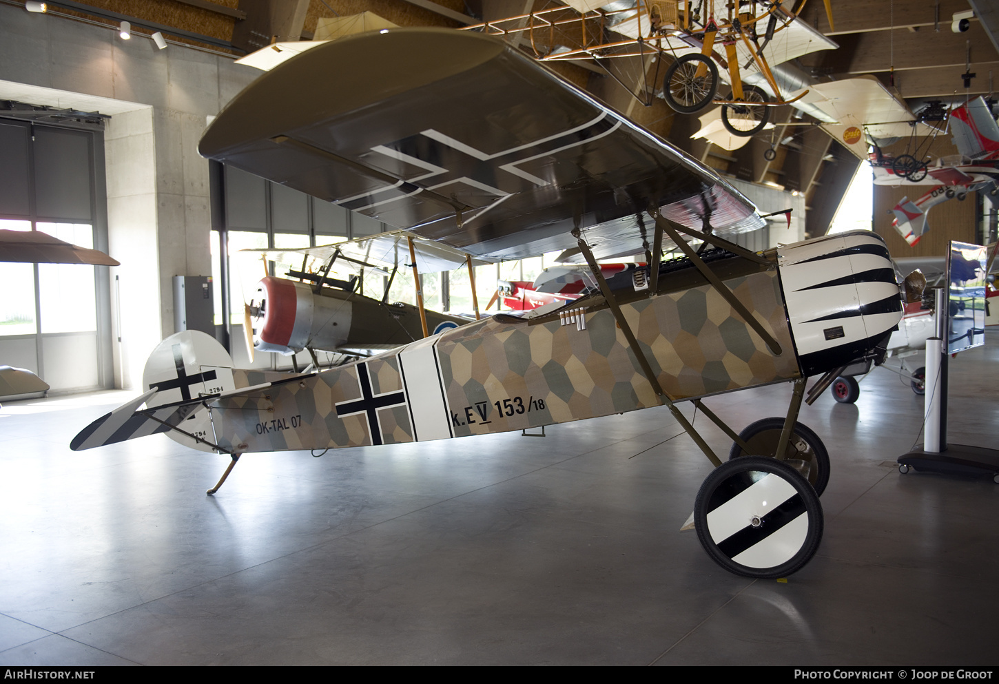 Aircraft Photo of OK-TAL 07 / 153/18 | Fokker D.VIII (replica) | Germany - Air Force | AirHistory.net #595713