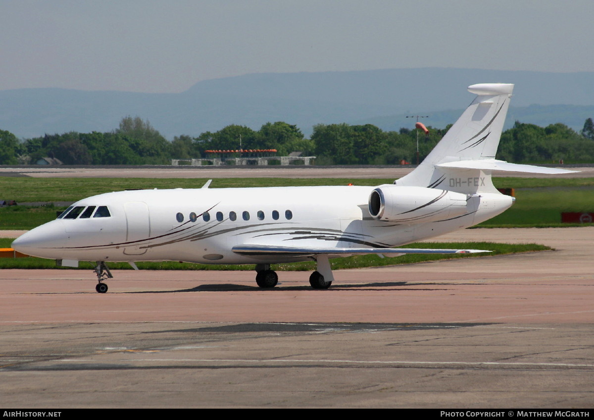 Aircraft Photo of OH-FEX | Dassault Falcon 2000EX | AirHistory.net #595731