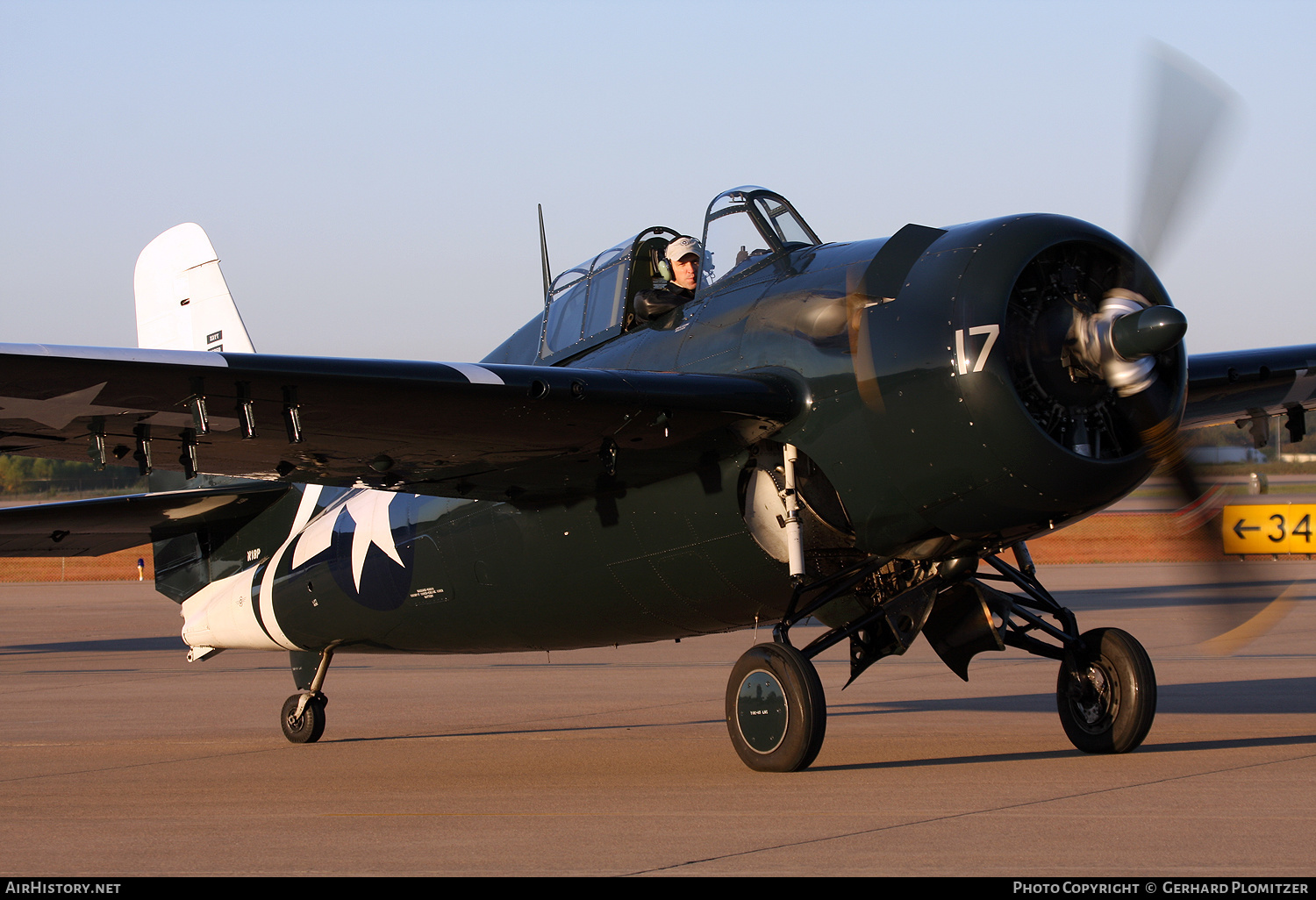 Aircraft Photo of N18P / 86960 | Grumman FM-2 Wildcat | USA - Navy | AirHistory.net #595734