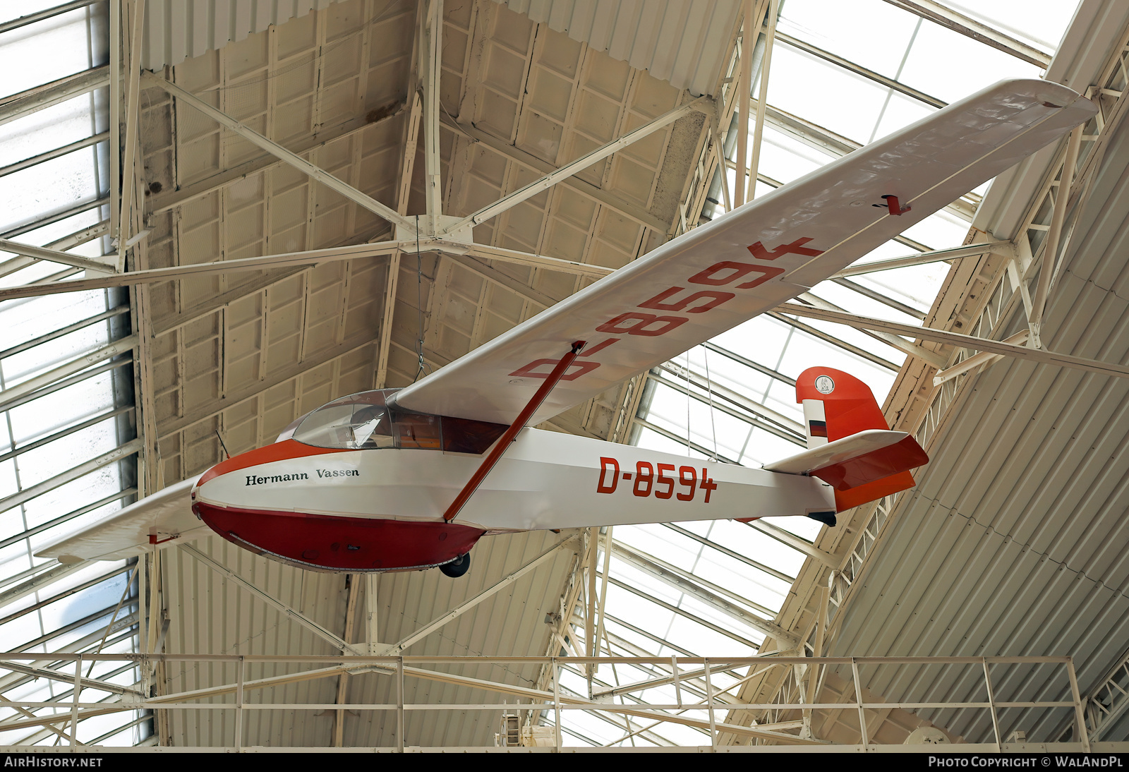 Aircraft Photo of D-8594 | Schleicher Ka-4 Rhönlerche II | AirHistory.net #595737