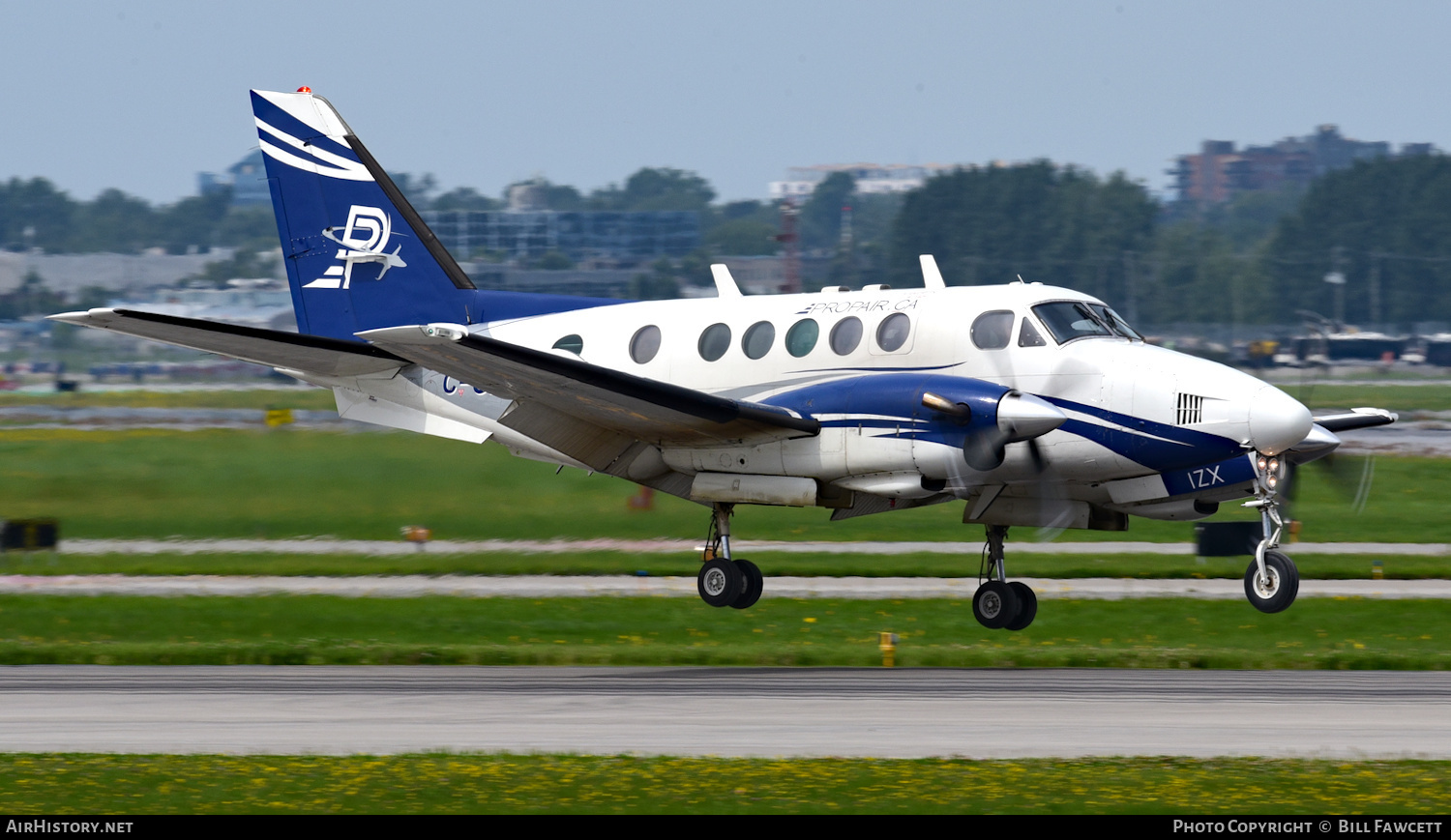 Aircraft Photo of C-GIZX | Beech A100 King Air | Propair | AirHistory.net #595742