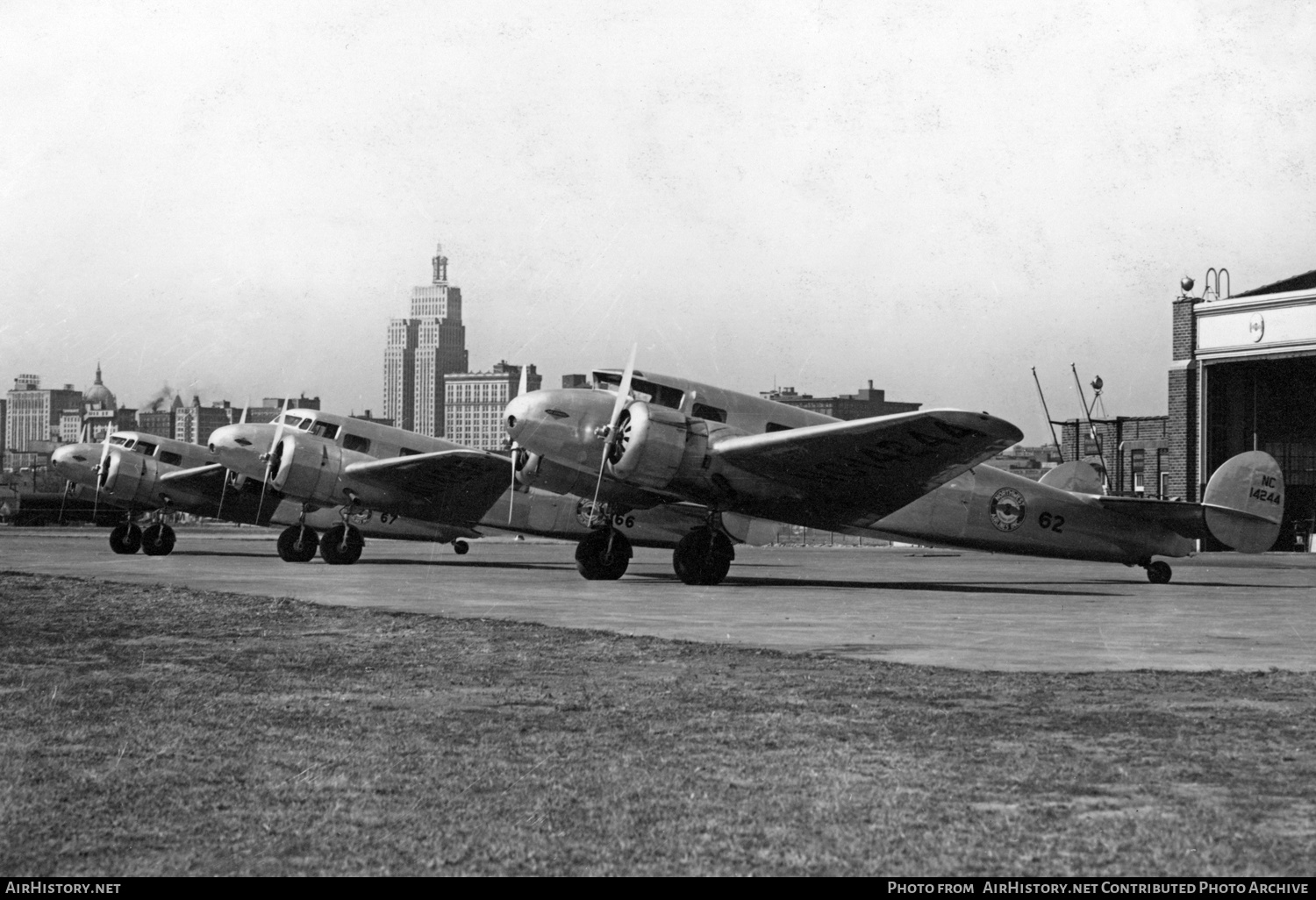 Aircraft Photo of NC14244 | Lockheed 10-A Electra | Northwest Airlines | AirHistory.net #595746