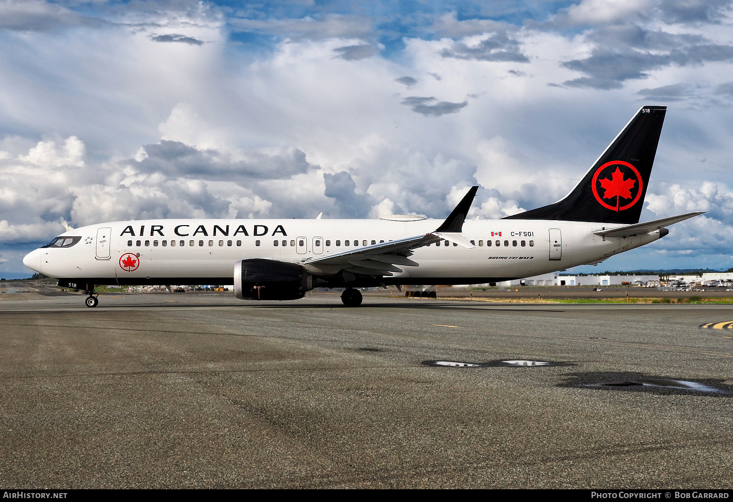 Aircraft Photo of C-FSOI | Boeing 737-8 Max 8 | Air Canada | AirHistory.net #595761