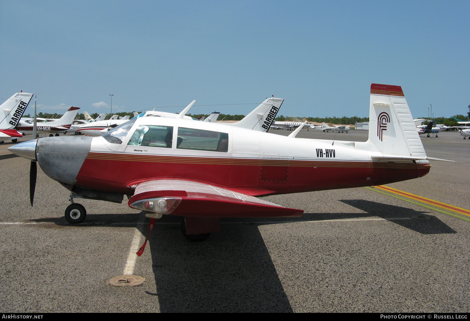 Aircraft Photo of VH-HVV | Mooney M-20J 201 | Falcon Training Services | AirHistory.net #595771