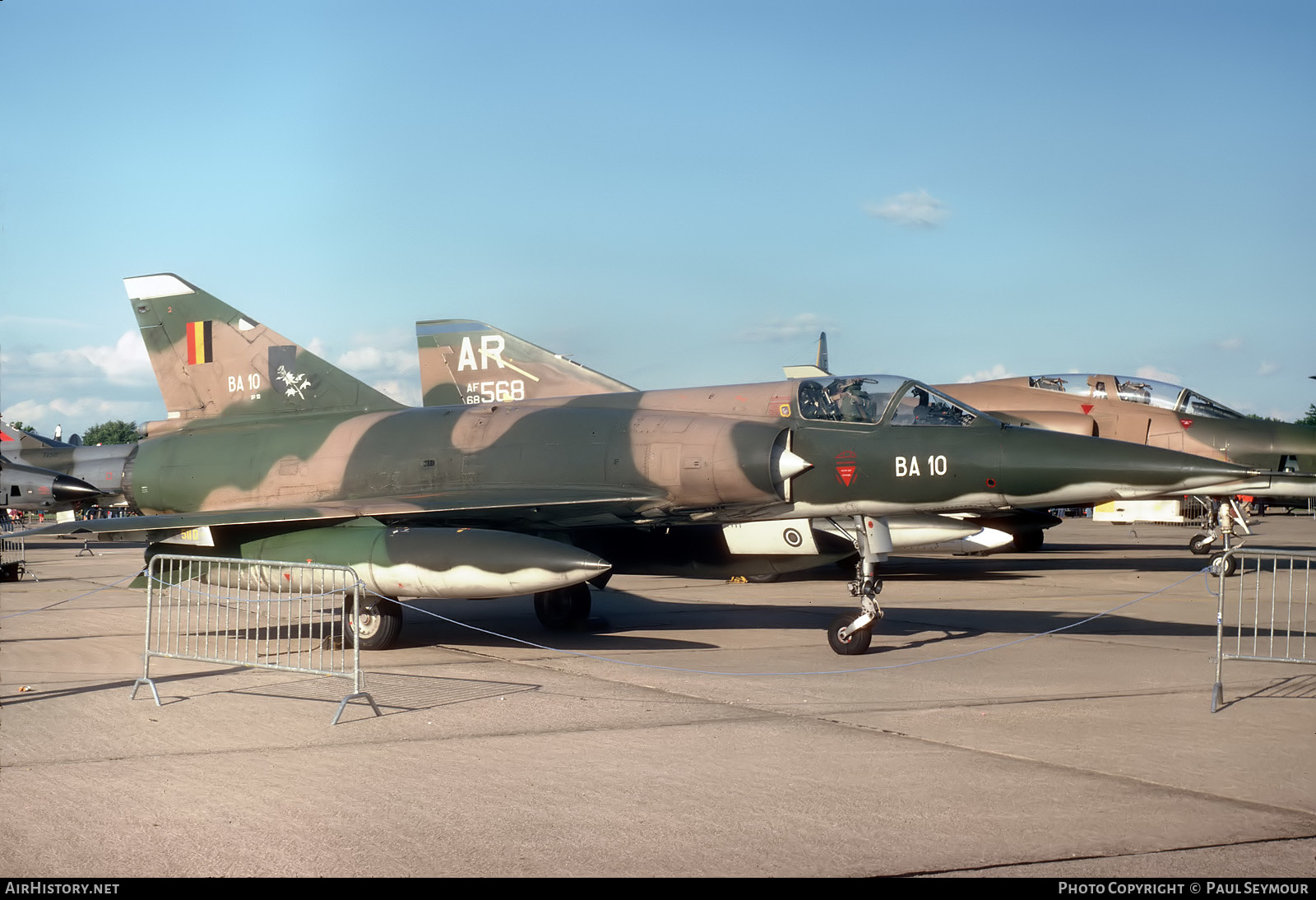 Aircraft Photo of BA10 | Dassault Mirage 5BA | Belgium - Air Force | AirHistory.net #595789