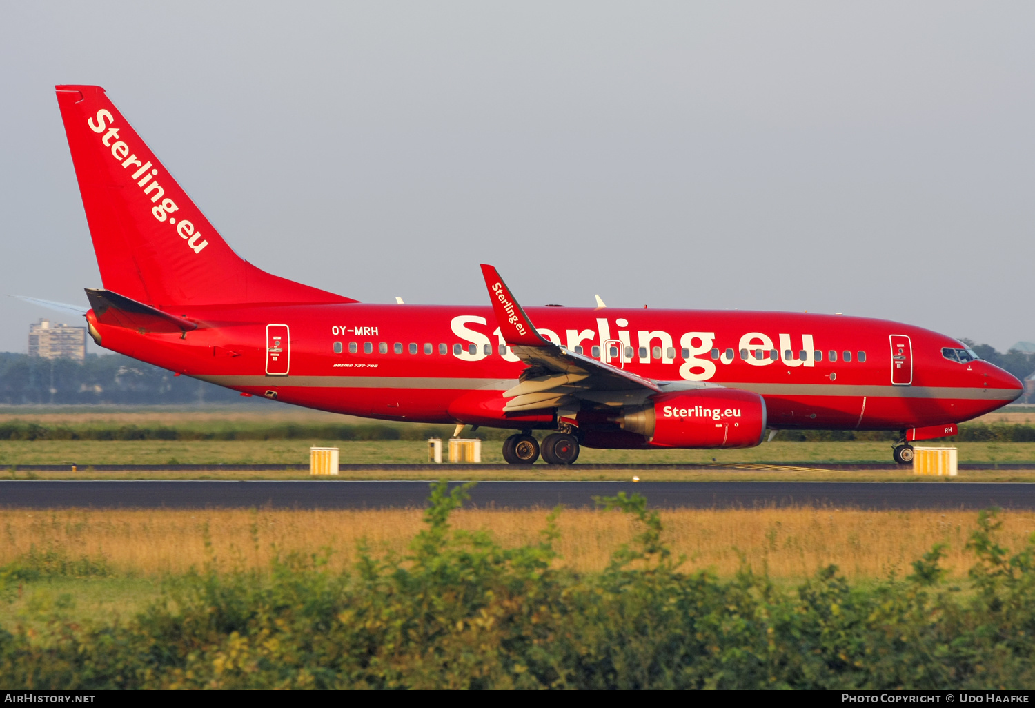 Aircraft Photo of OY-MRH | Boeing 737-7L9 | Sterling Airlines | AirHistory.net #595807