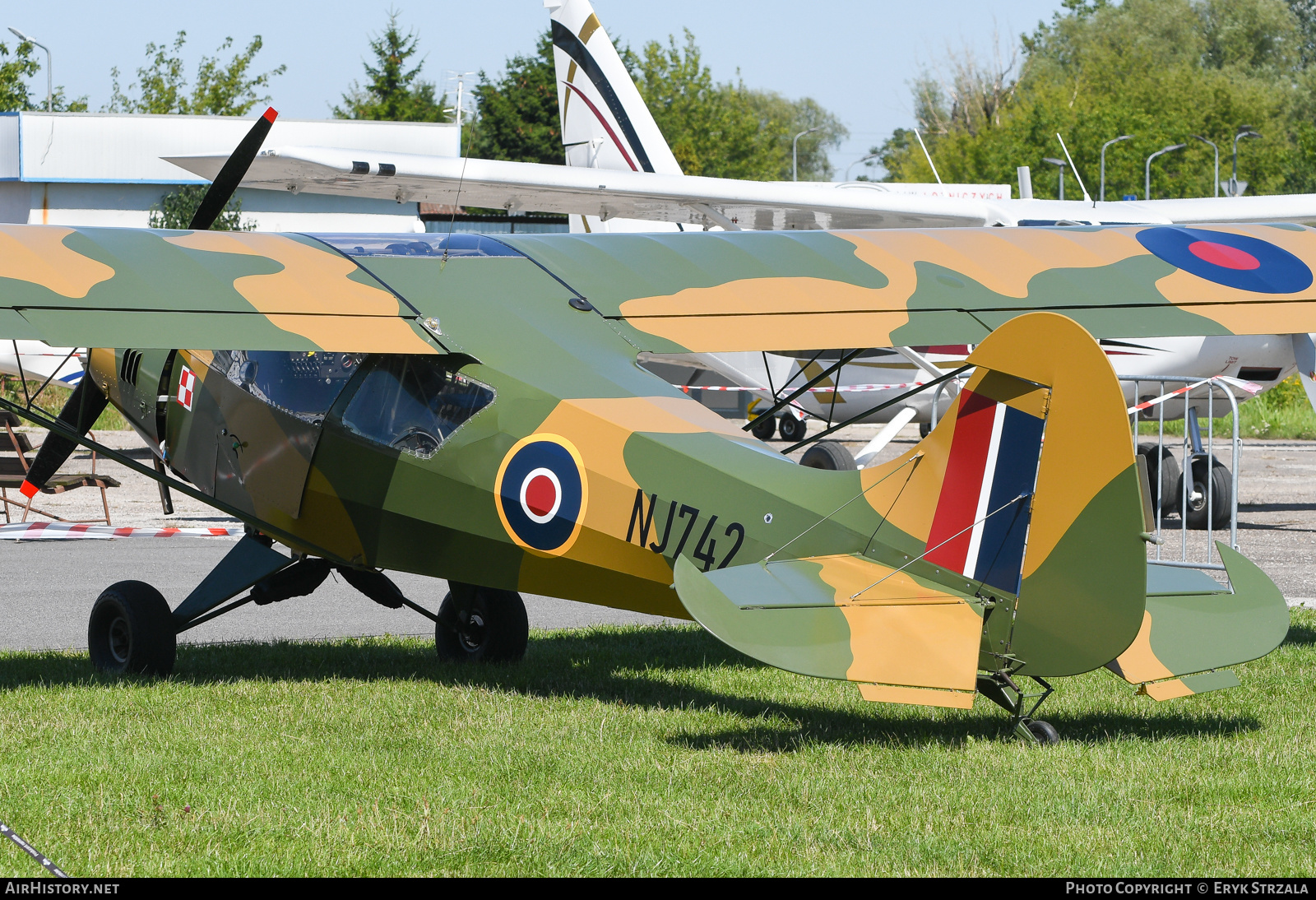 Aircraft Photo of SP-SWTC / NJ742 | Let-Mont TUL-09 Tulak | UK - Air Force | AirHistory.net #595812