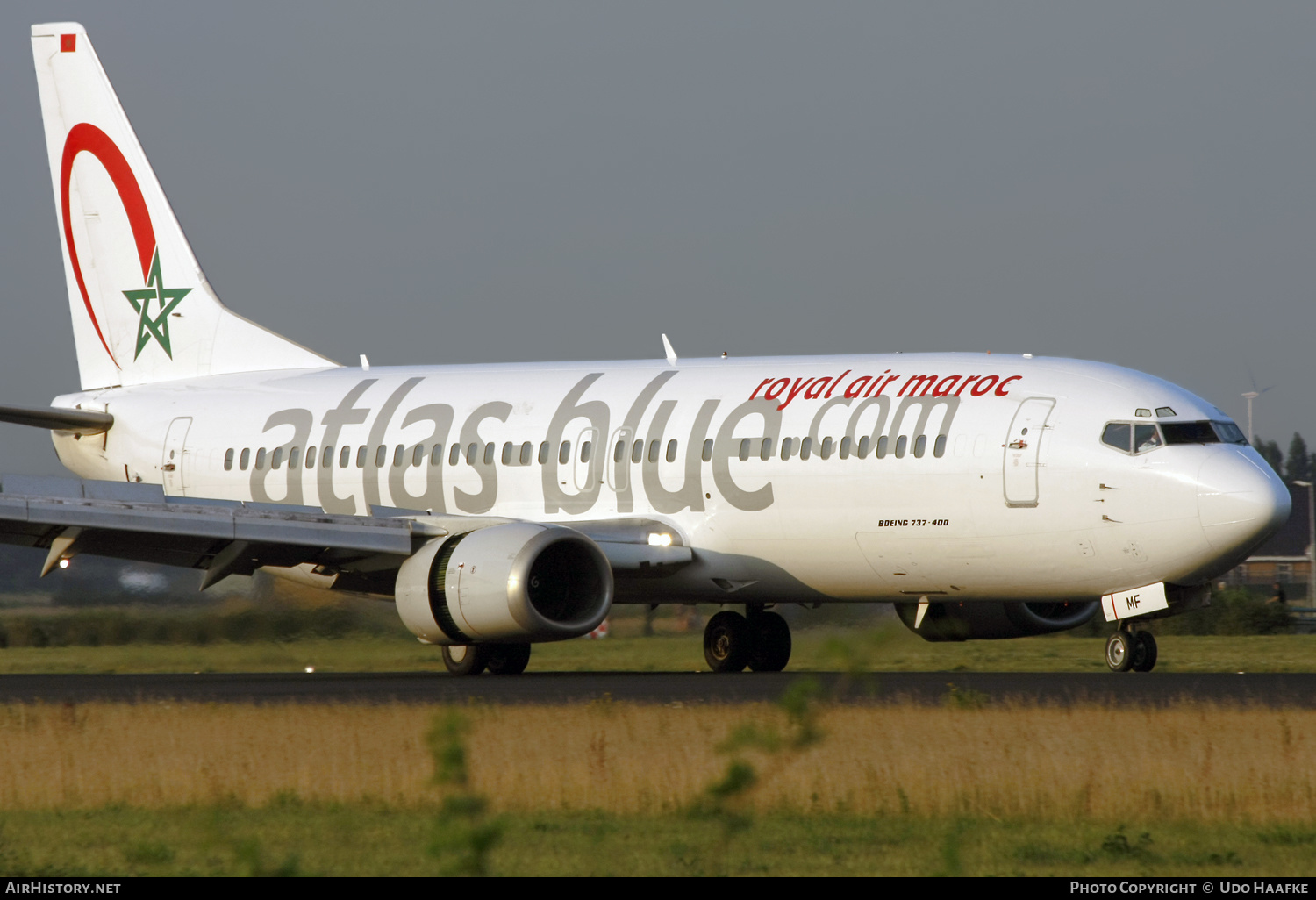 Aircraft Photo of CN-RMF | Boeing 737-4B6 | Atlas Blue | AirHistory.net #595835