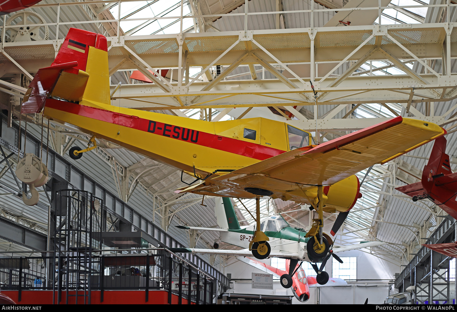 Aircraft Photo of D-ESUU | Let Z-37A Cmelak | AirHistory.net #595839