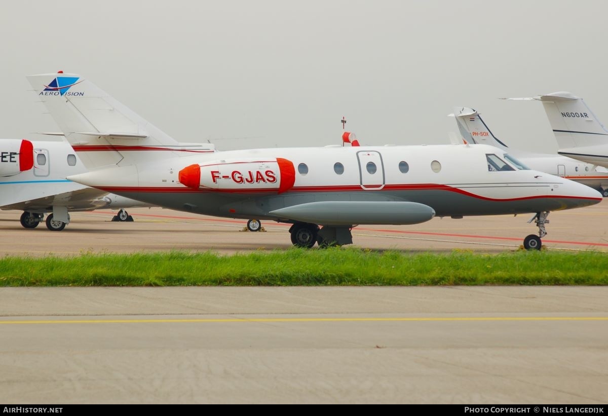 Aircraft Photo of F-GJAS | Aerospatiale SN-601 Corvette 100 | Aerovision | AirHistory.net #595853