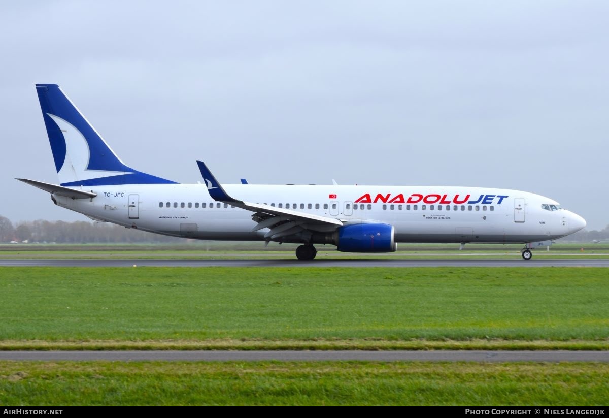 Aircraft Photo of TC-JFC | Boeing 737-8F2 | AnadoluJet | AirHistory.net #595857