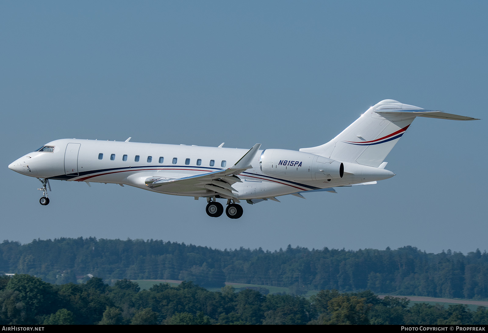 Aircraft Photo of N815PA | Bombardier Global 5000 (BD-700-1A11) | AirHistory.net #595861