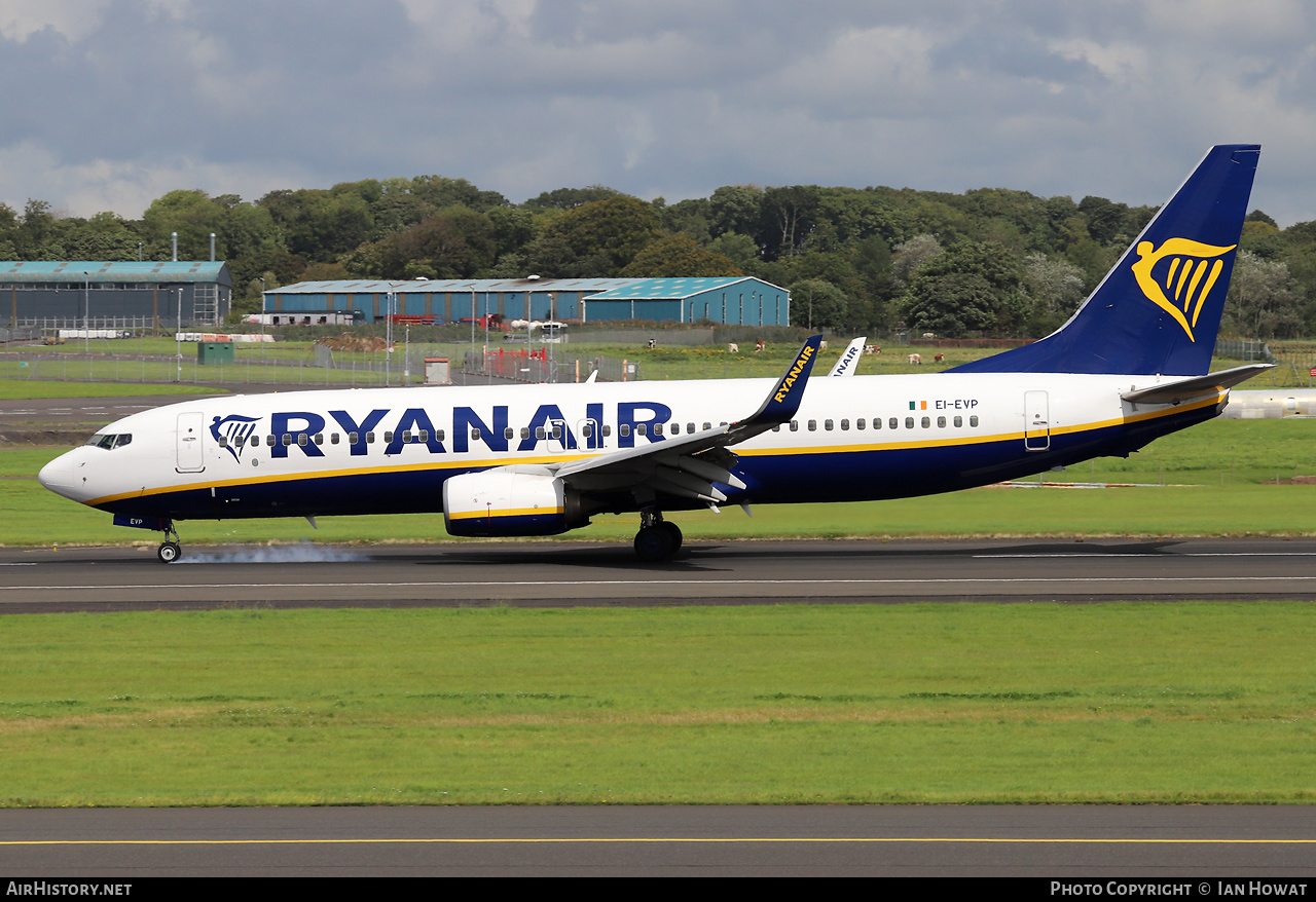 Aircraft Photo of EI-EVP | Boeing 737-8AS | Ryanair | AirHistory.net #595882