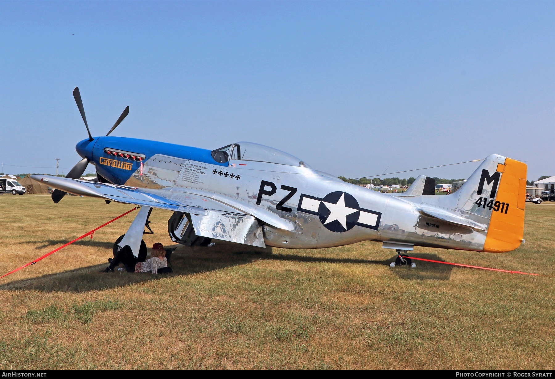 Aircraft Photo of N2051D / NL2051D / 414911 | North American P-51D Mustang | USA - Air Force | AirHistory.net #595884