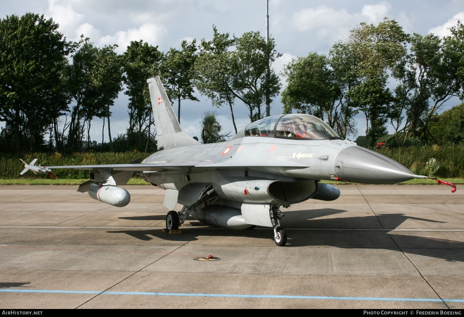 Aircraft Photo of ET-022 | General Dynamics F-16BM Fighting Falcon | Denmark - Air Force | AirHistory.net #595889