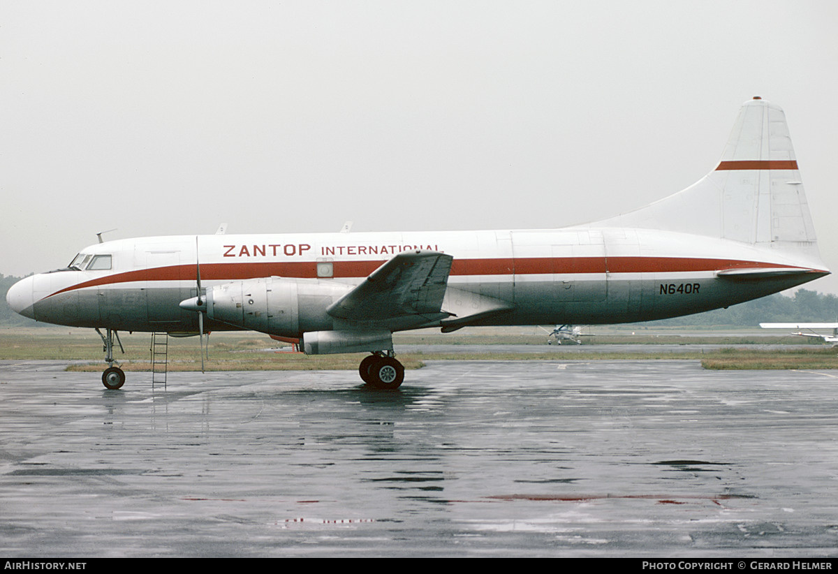 Aircraft Photo of N640R | Convair 640/F | Zantop International Airlines | AirHistory.net #595904