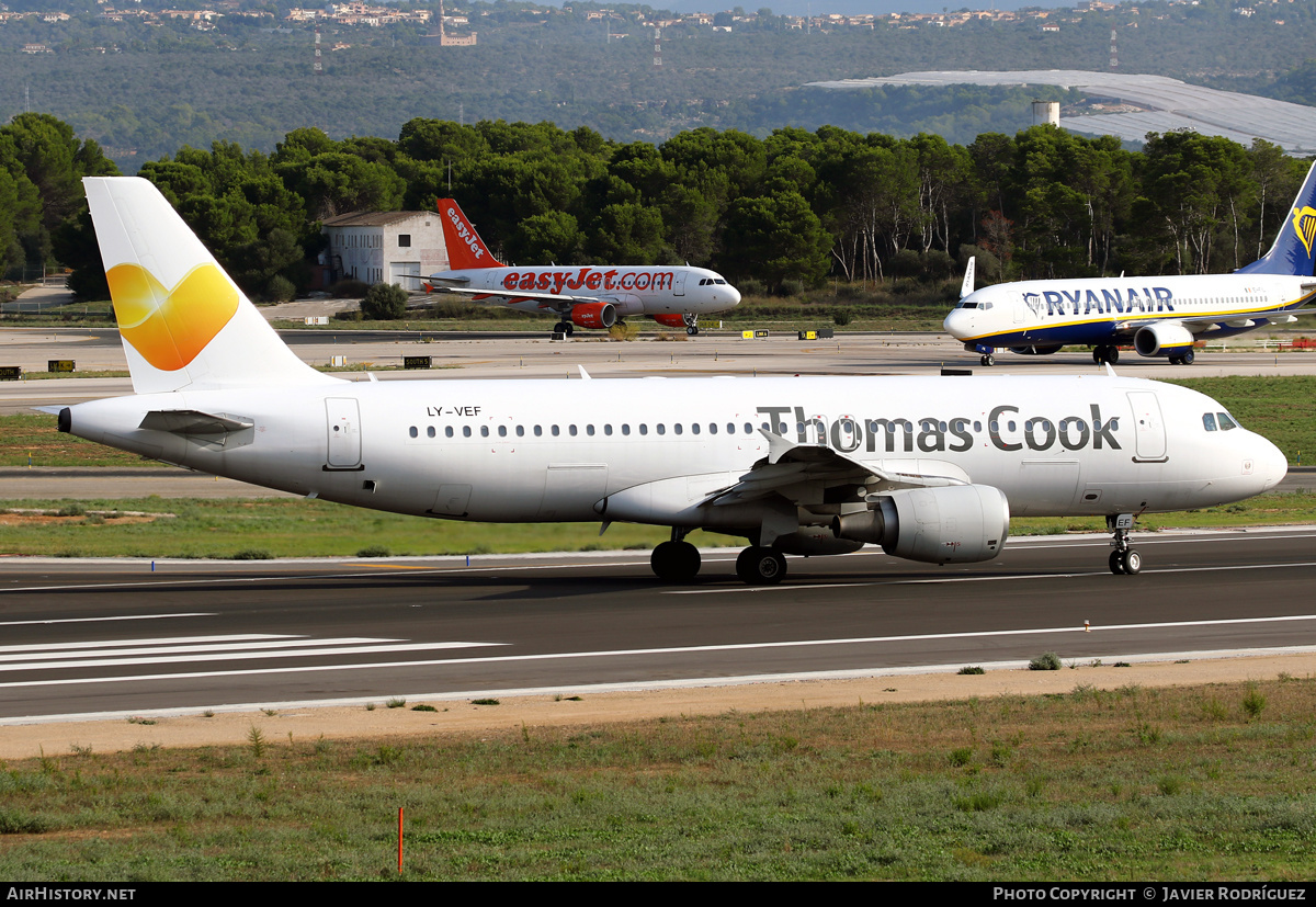 Aircraft Photo of LY-VEF | Airbus A320-214 | Thomas Cook Airlines | AirHistory.net #595930