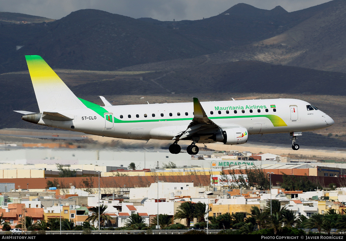 Aircraft Photo of 5T-CLO | Embraer 175LR (ERJ-170-200LR) | Mauritania Airlines | AirHistory.net #595938