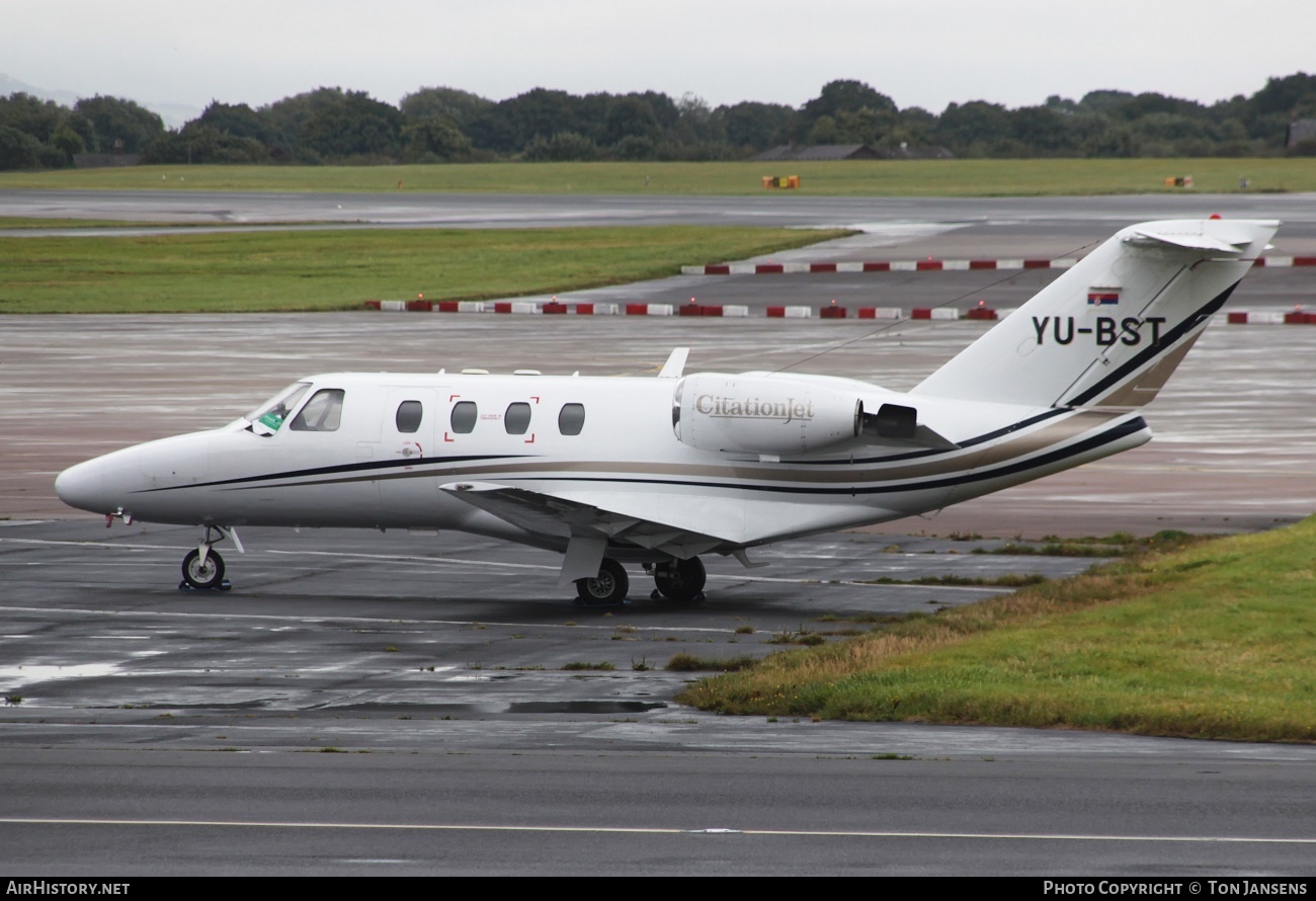 Aircraft Photo of YU-BST | Cessna 525 CitationJet | AirHistory.net #595940