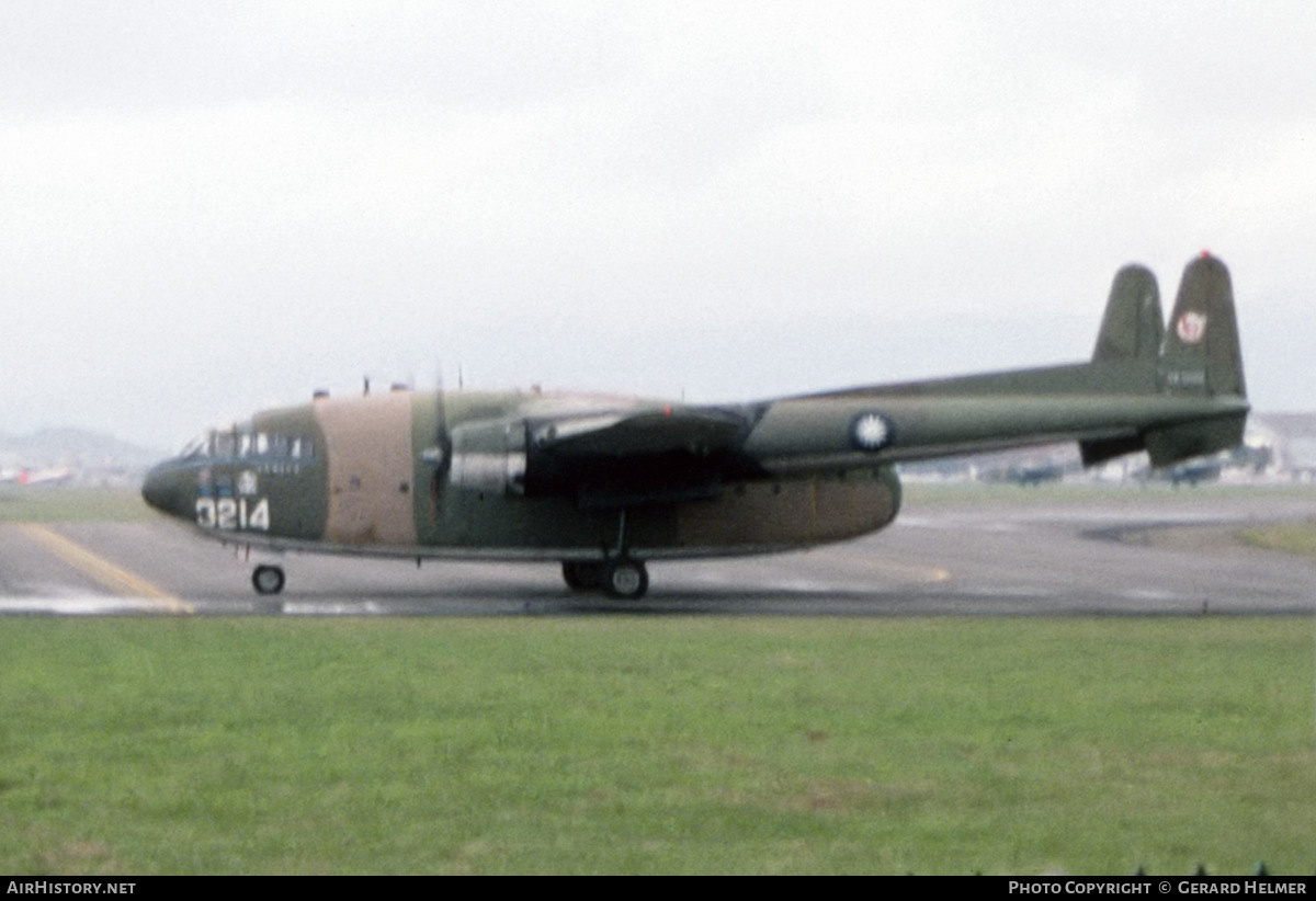 Aircraft Photo of 3214 / 52-5869 | Fairchild C-119G Flying Boxcar | Taiwan - Air Force | AirHistory.net #595947