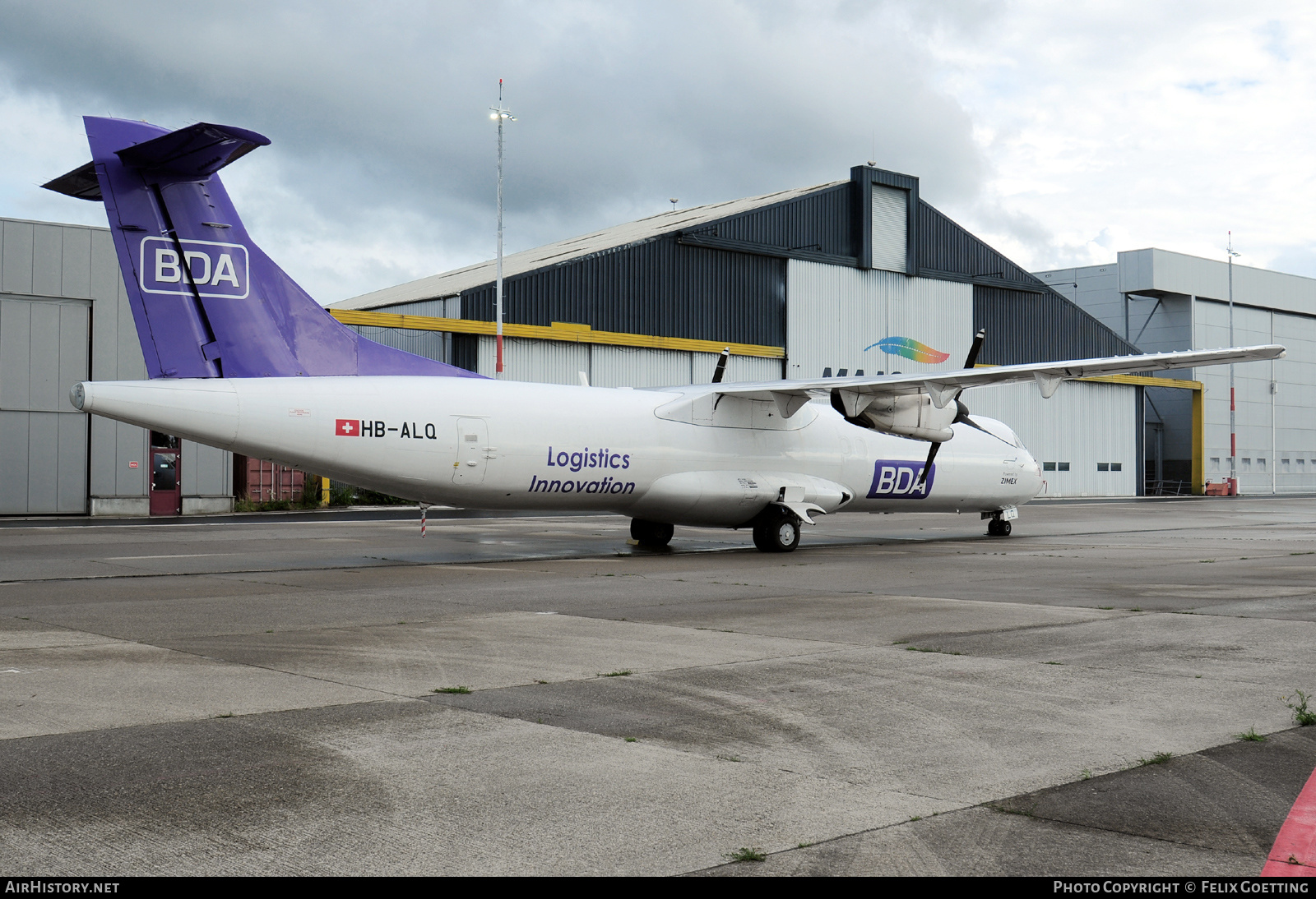 Aircraft Photo of HB-ALQ | ATR ATR-72-202/F | BDA Logistics Innovation - Bespoke Distribution Aviation | AirHistory.net #595948