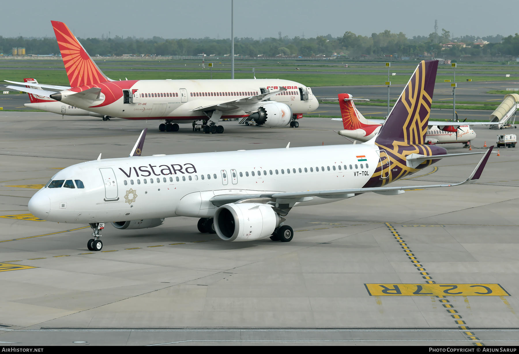 Aircraft Photo of VT-TQL | Airbus A320-251N | Vistara | AirHistory.net #595951
