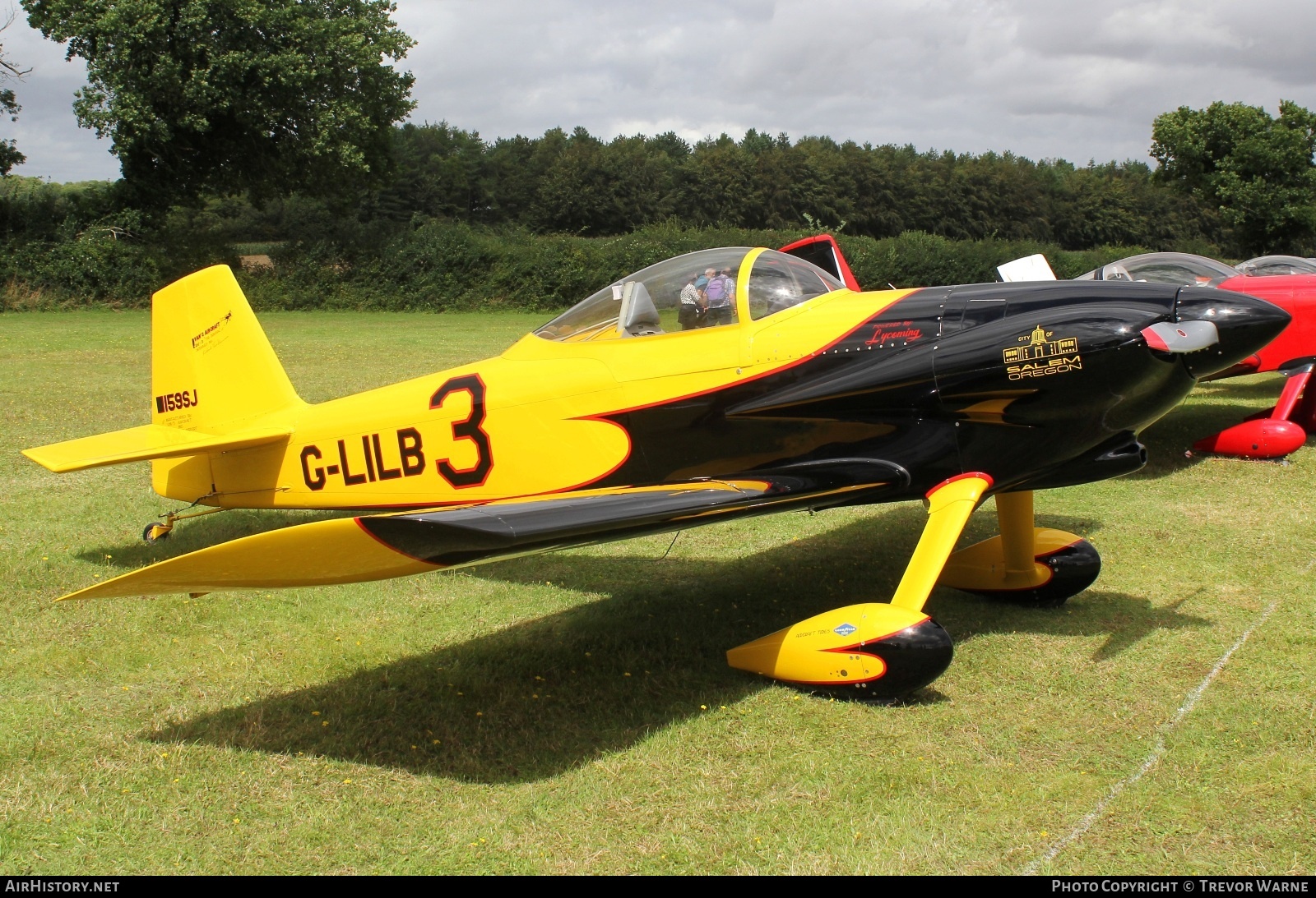 Aircraft Photo of G-LILB | Van's RV-3B | AirHistory.net #595960