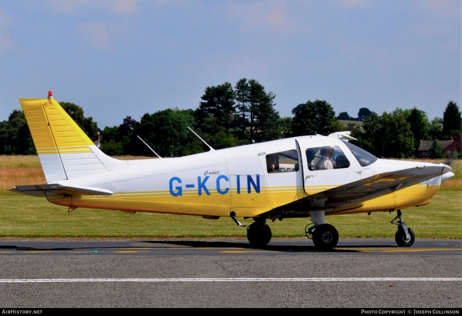 Aircraft Photo of G-KCIN | Piper PA-28-161 Cadet | AirHistory.net #595970