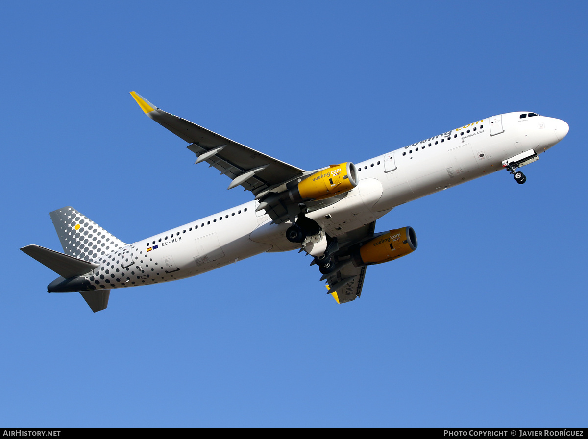 Aircraft Photo of EC-MLM | Airbus A321-231 | Vueling Airlines | AirHistory.net #596016