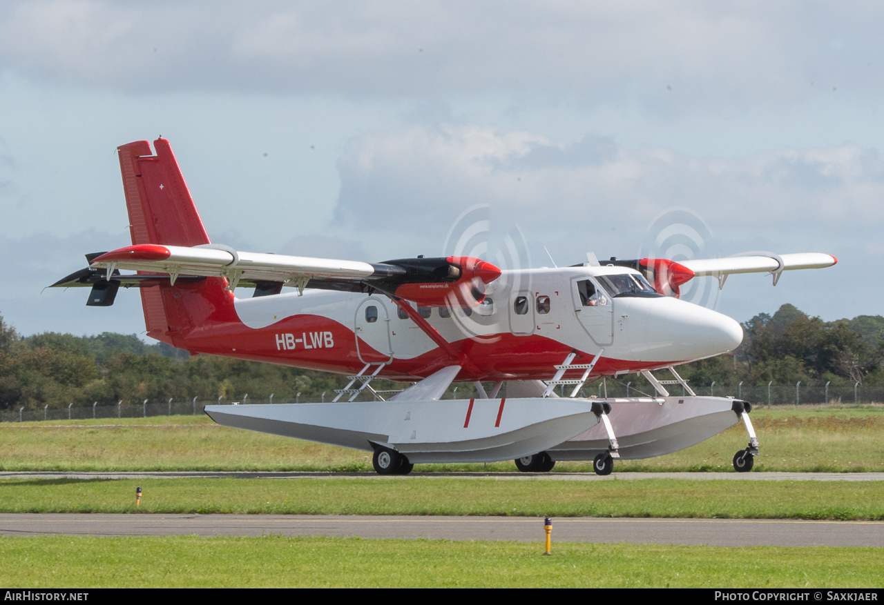Aircraft Photo of HB-LWB | De Havilland Canada DHC-6-300 Twin Otter | AirHistory.net #596021