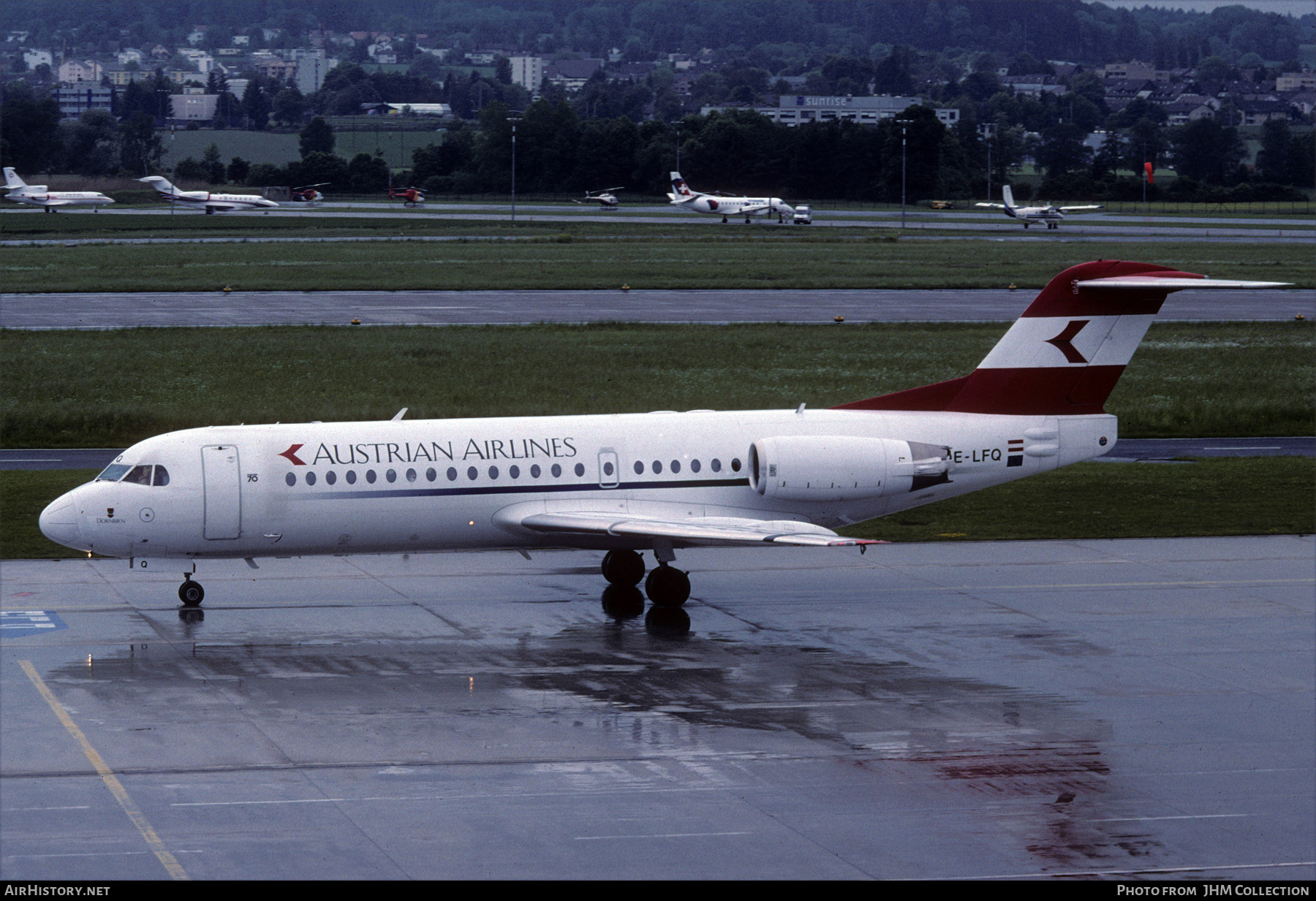 Aircraft Photo of OE-LFQ | Fokker 70 (F28-0070) | Austrian Airlines | AirHistory.net #596028