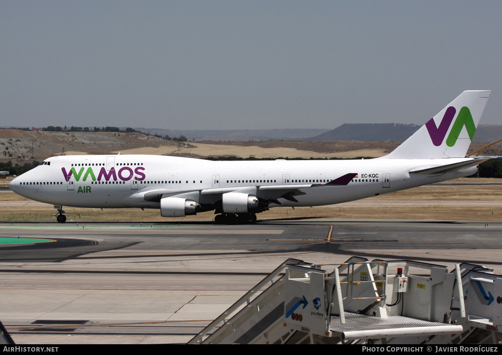 Aircraft Photo of EC-KQC | Boeing 747-412 | Wamos Air | AirHistory.net #596029