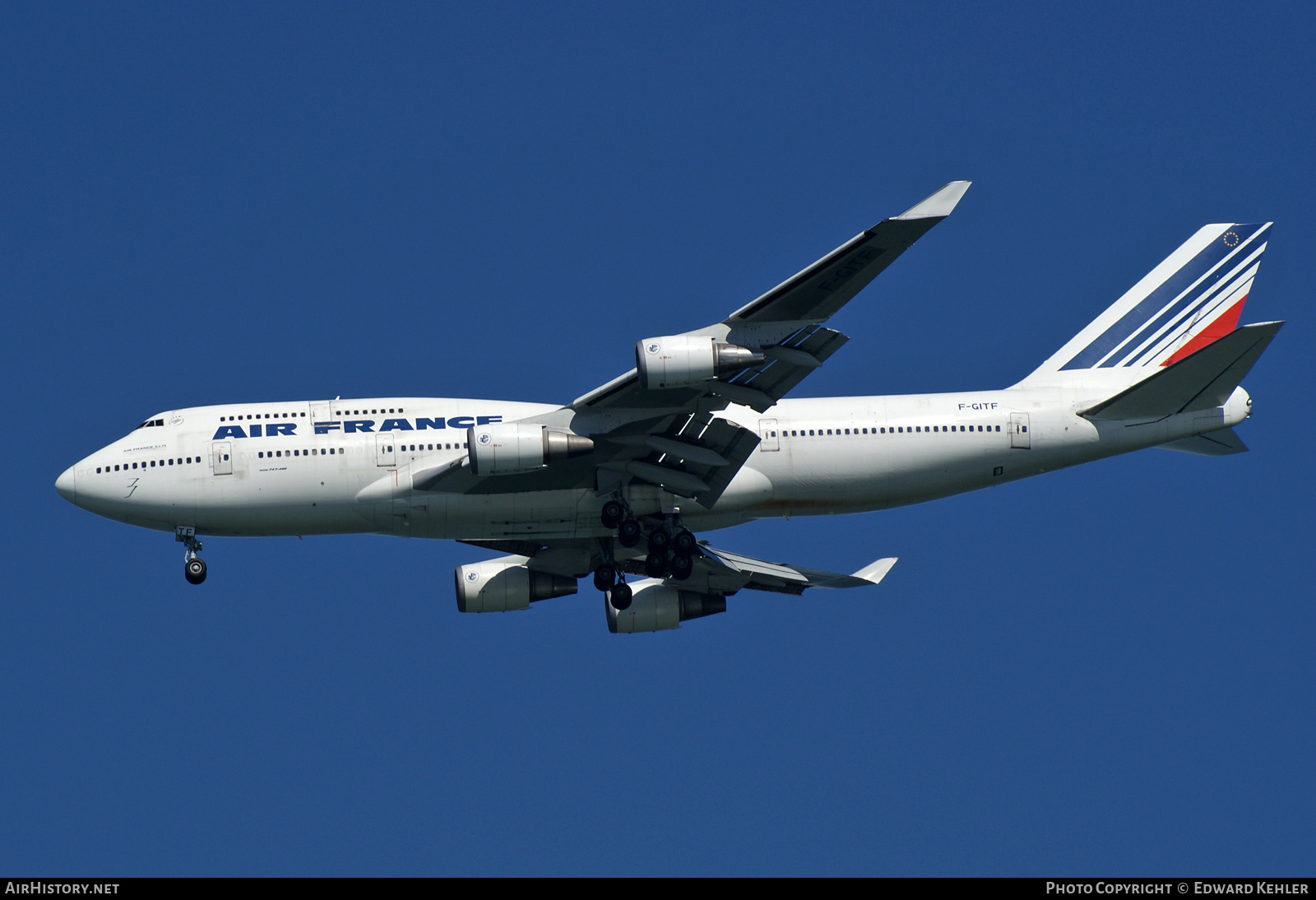 Aircraft Photo of F-GITF | Boeing 747-428 | Air France | AirHistory.net #596041